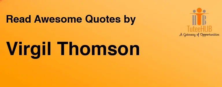 Virgil Thomson
