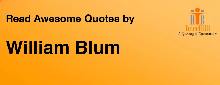 William Blum