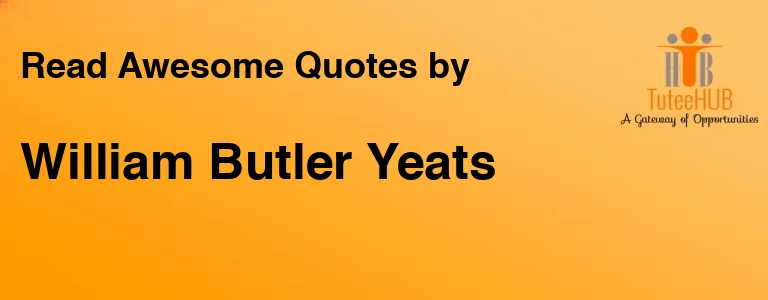William Butler Yeats