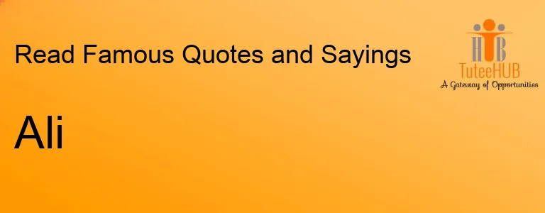 Ali