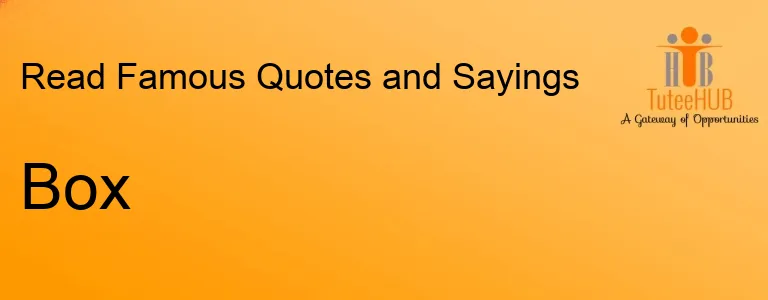 Box