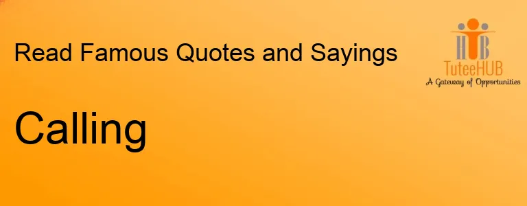 Calling