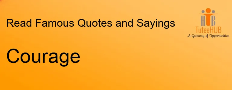 Courage