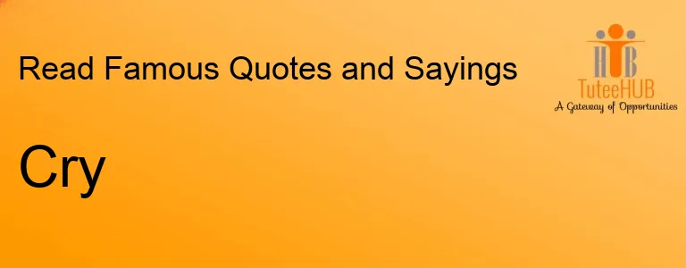 Cry