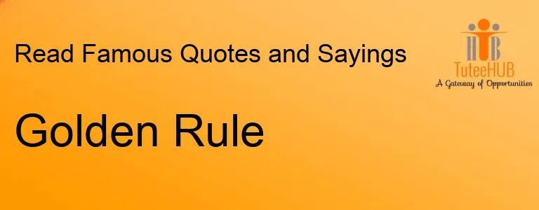 Golden Rule
