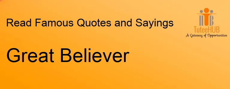 Great Believer