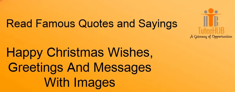 Happy Christmas Wishes, Greetings And Messages With Images