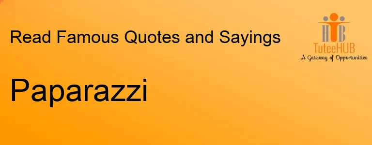 Paparazzi