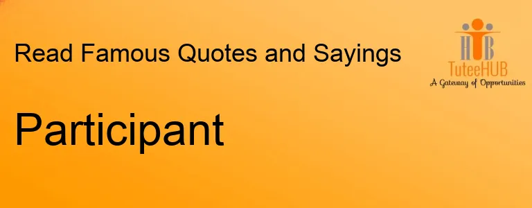 Participant
