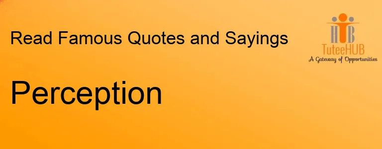 Perception