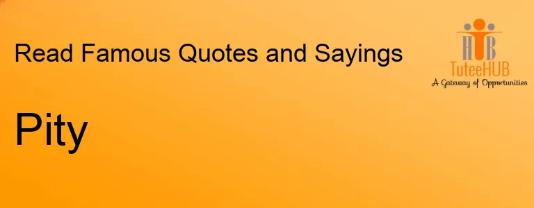 Pity