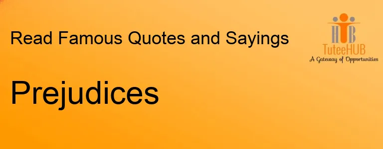 Prejudices
