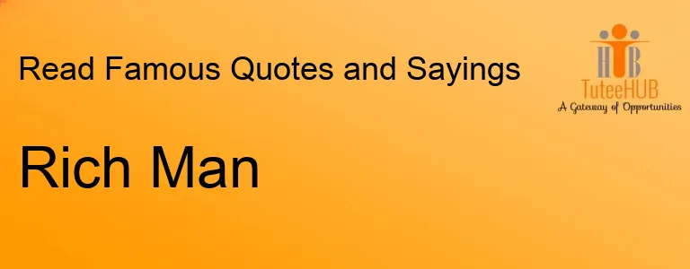 Rich Man