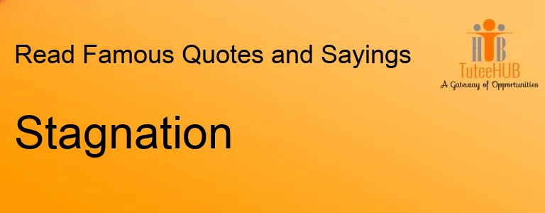Stagnation