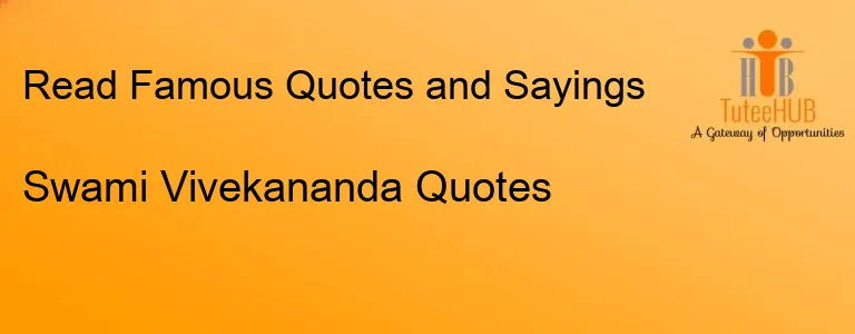 Swami Vivekananda Quotes