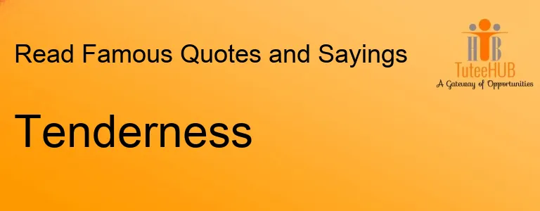 Tenderness