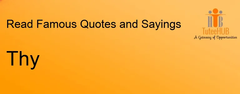 Thy