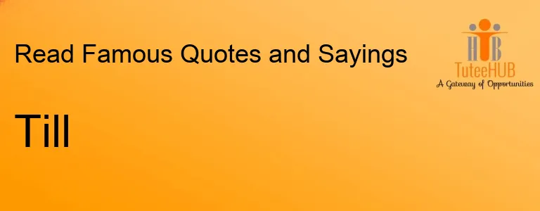 Till