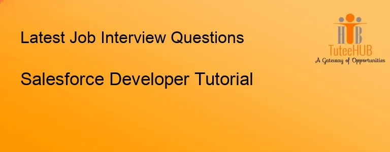 Salesforce Developer Tutorial
