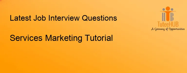 Services Marketing Tutorial