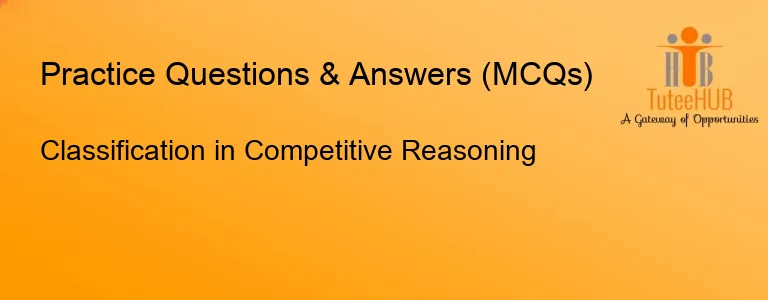 Classification in Competitive Reasoning