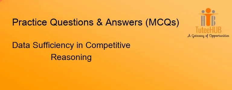 Data Sufficiency in Competitive Reasoning