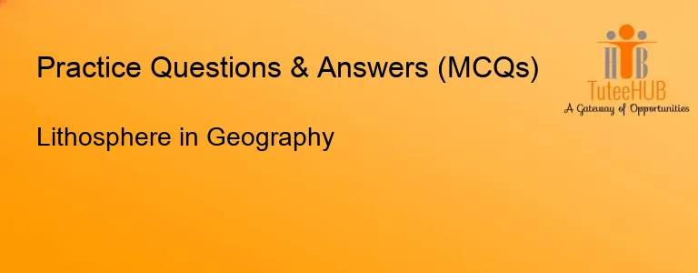 Lithosphere in Geography