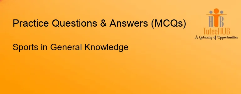 Sports in General Knowledge