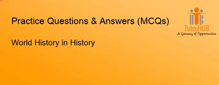 World History in History